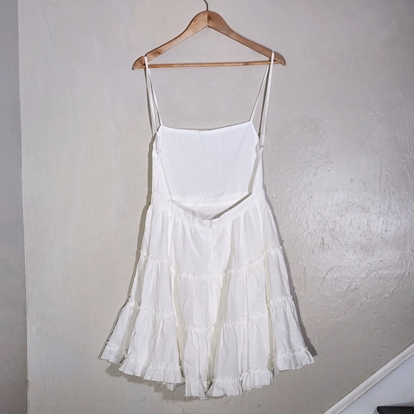 Cousin The Label White Spaghetti Strap Dress - Picture 3 of 9